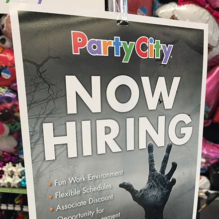 Add to Cart. . Party city hiring